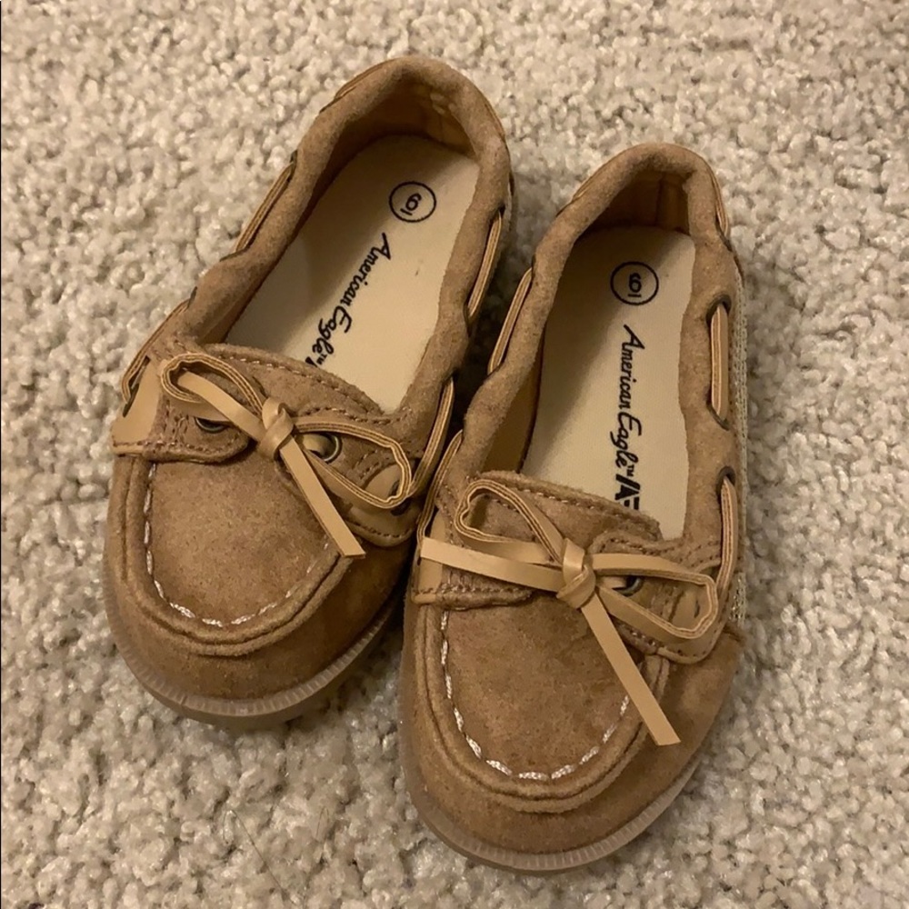 Baby girl boat shoes